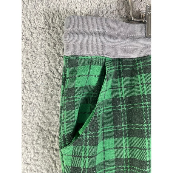 Disney Parks Robin Hood Little John Green Plaid Jogger Pajama Pants 2XL - Picture 10 of 11